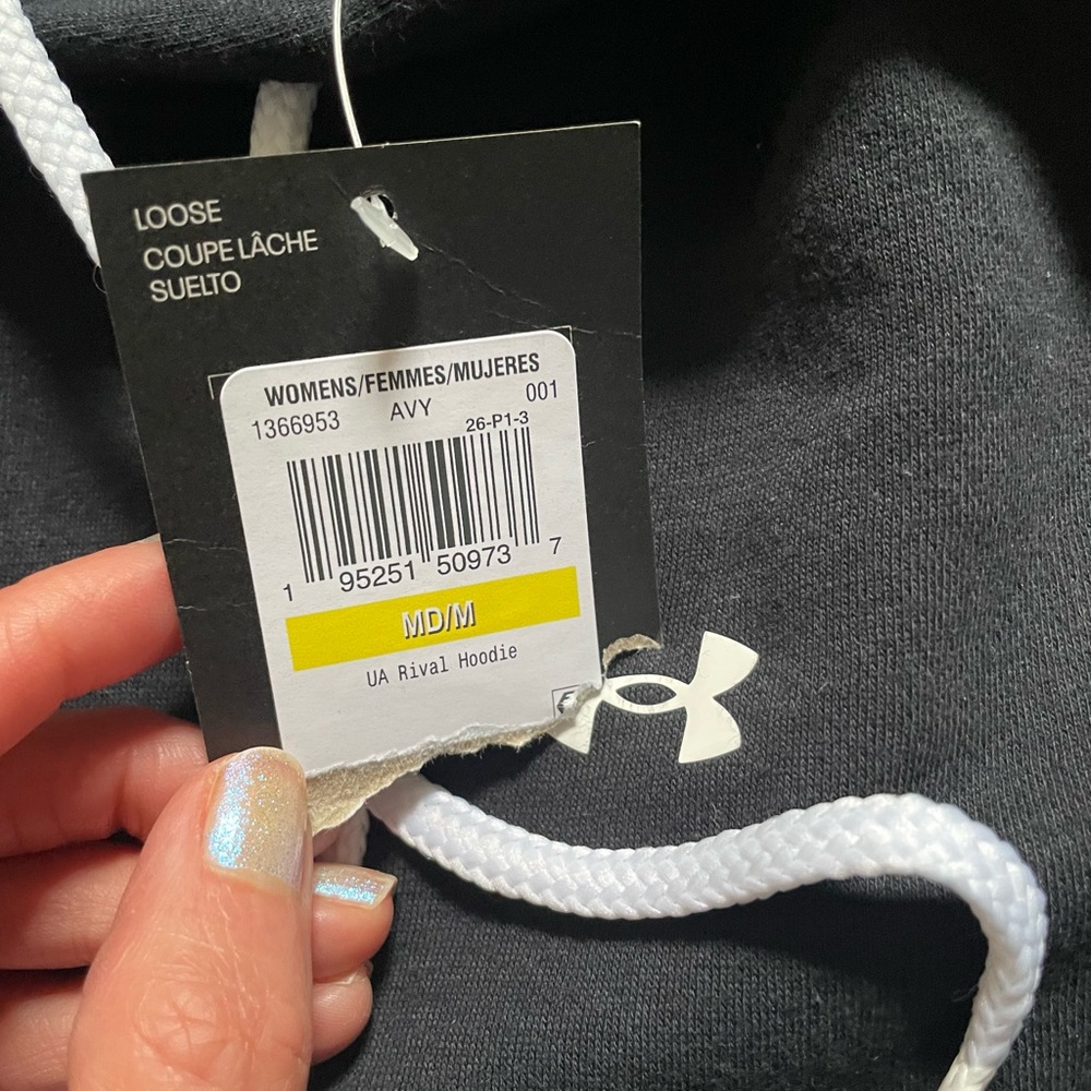 Women’s Cropped Under Armour Cropped Hoodie - Picture 5 of 5